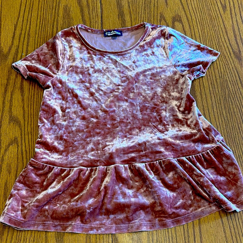 Velvet Pink Top